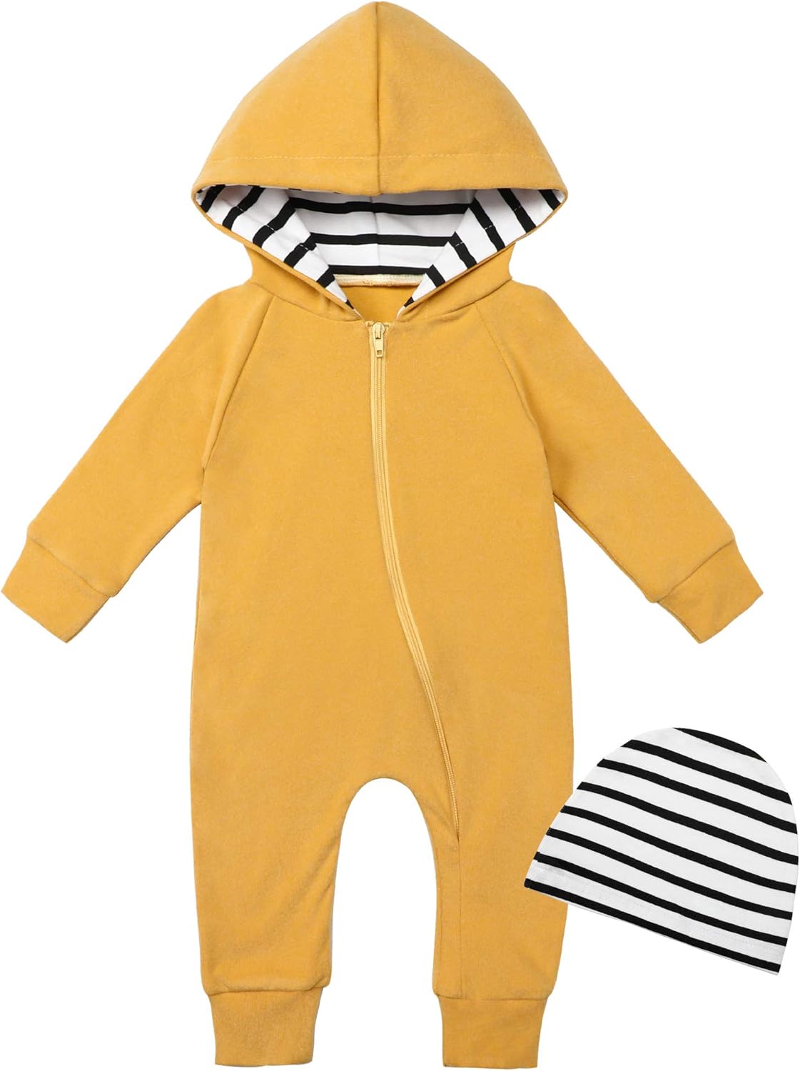 Baby Boy Clothes Newborn Infant Ontfit Long Sleeve Romper + Pants + Hat