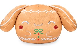 TeeTurtle Cinnamoroll Christmas Reversible 4" Plushie - Gingerbread - Officially Licensed Sanrio - Cute Kawaii Soft Holiday Stuffed Animal