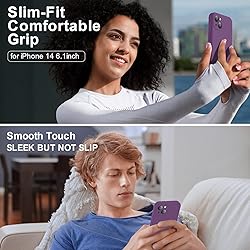 Vooii Compatible with iPhone 14 Case, Upgraded