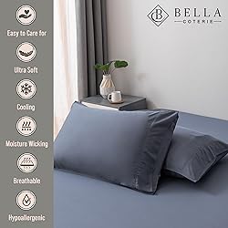 Bella Coterie | Luxury Queen Size Pillowcase Set