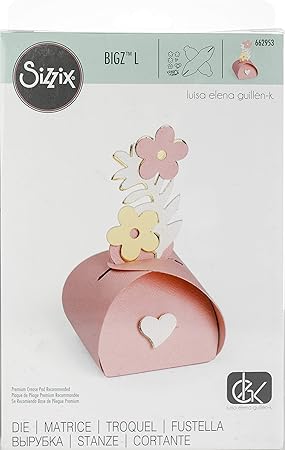 Sizzix Bigz Luisa Elena Guillen - Troquel grande con forma de corazón: Amazon.es: Hogar