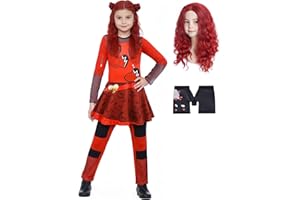 Girl Princess Costume Dress Up for Kids Halloween Cosplay Outfits 5-10 Years