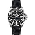 BODERRY Original Japanese Automatic Dive Watches for Men,Titanium Case with Sapphire Crystal -100M Waterproof Mens Mechanical Wrist Watches with Swiss Super Luminova & Screw Down Crown
