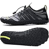 UBFEN Water Shoes Aqua Swim Shoes Mens Womens Beach Sports Quick Dry Barefoot for Boating Fishing Diving Surfing