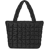 CAMTOP Lunch Box for Women Girls Insulated Cute Lunch Tote Bag Lunchbox Cooler Bag for Work Travel Picnic (Black)