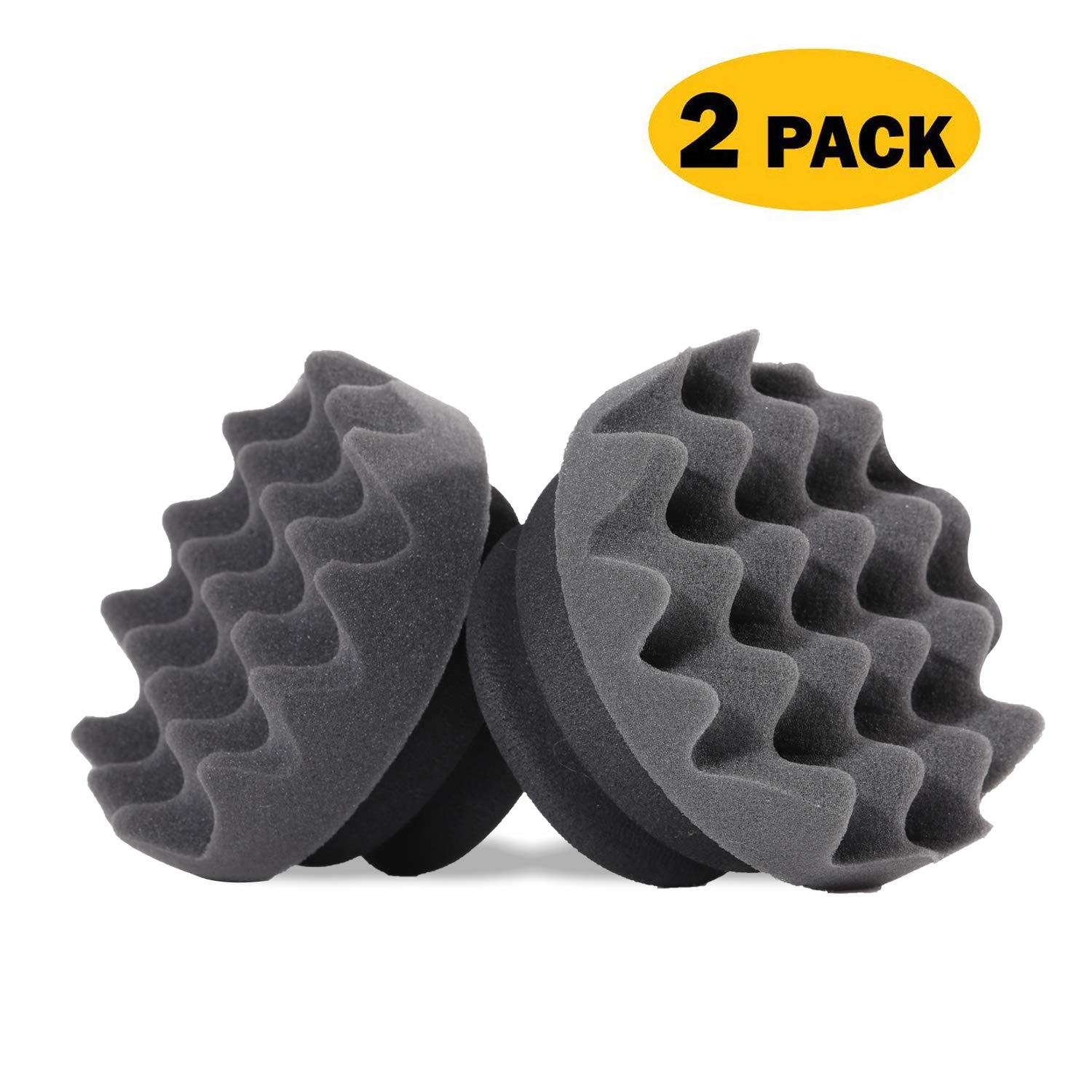 BOKA Pro Tire Dressing Applicator 2Pack Tire Shine Applicator Ergonomic Round Grip & Deeper