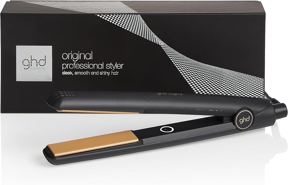 ghd Original Hair Straightener & Styler (UK Plug) Upgraded Tech 185°C