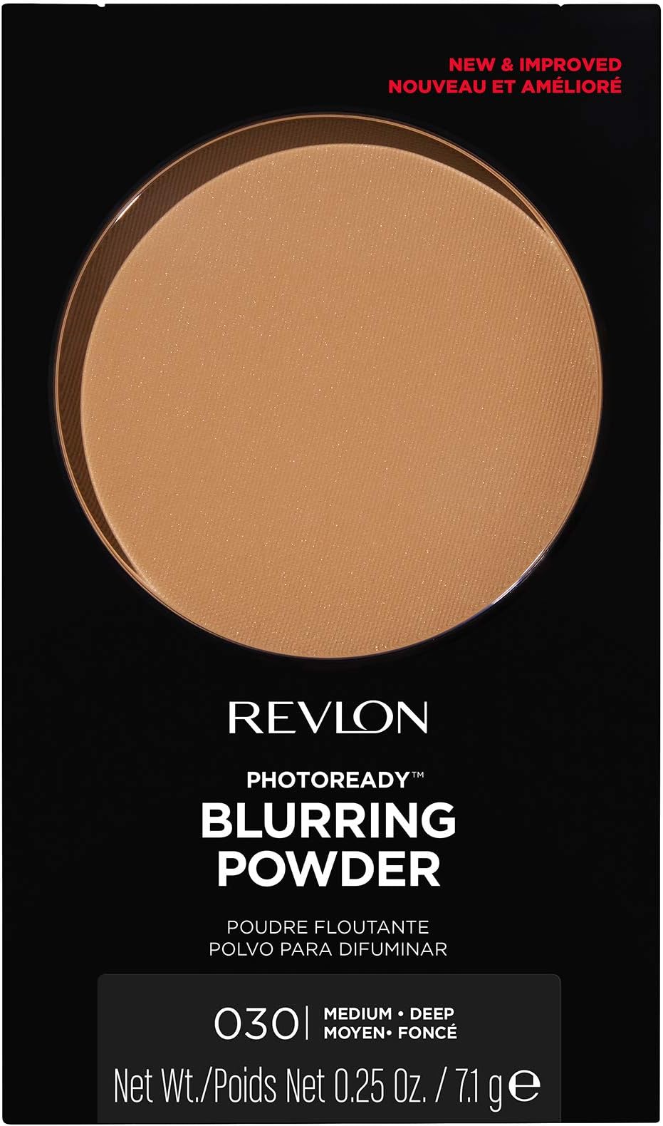 Revlon Photoready Powder 030 Medium/Deep 7.1g - Eliminates Shine, Evens Tone