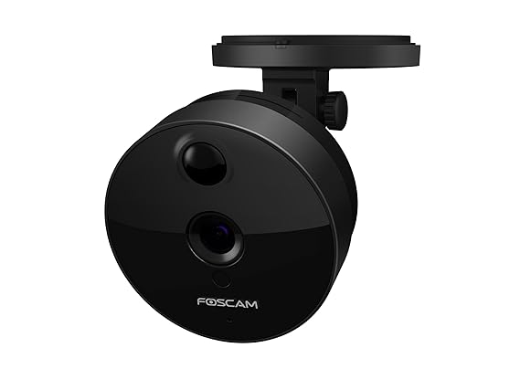 Foscam C1 _ 9 IP Kamera Wireless HD 720P-Innenraum, Schwarz, 1 Megapixel