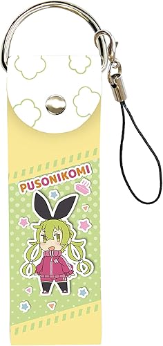 Amazon Tvアニメ ぷそ煮コミ 04 みたらし 公式ミニキャライラスト ビッグレザーストラップ アニメ 萌えグッズ 通販