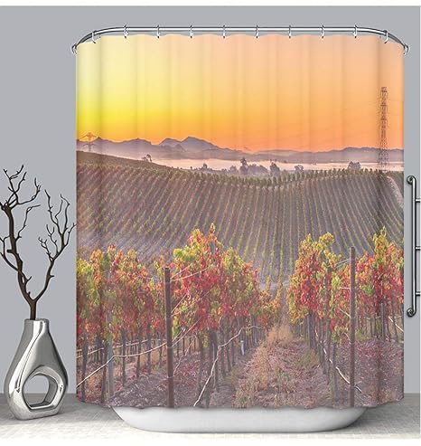 Beicici Color Shower Curtain Liner Anti Mildew Antibacterial Early