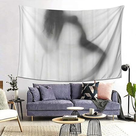 Amazon Co Jp Patinisa タペストリー インテリア 壁掛け セクシーな女性美女入浴影デザイン 壁飾り 家 リビングルーム ベッドルーム 部屋 おしゃれ飾り 0ｘ150cm Generic