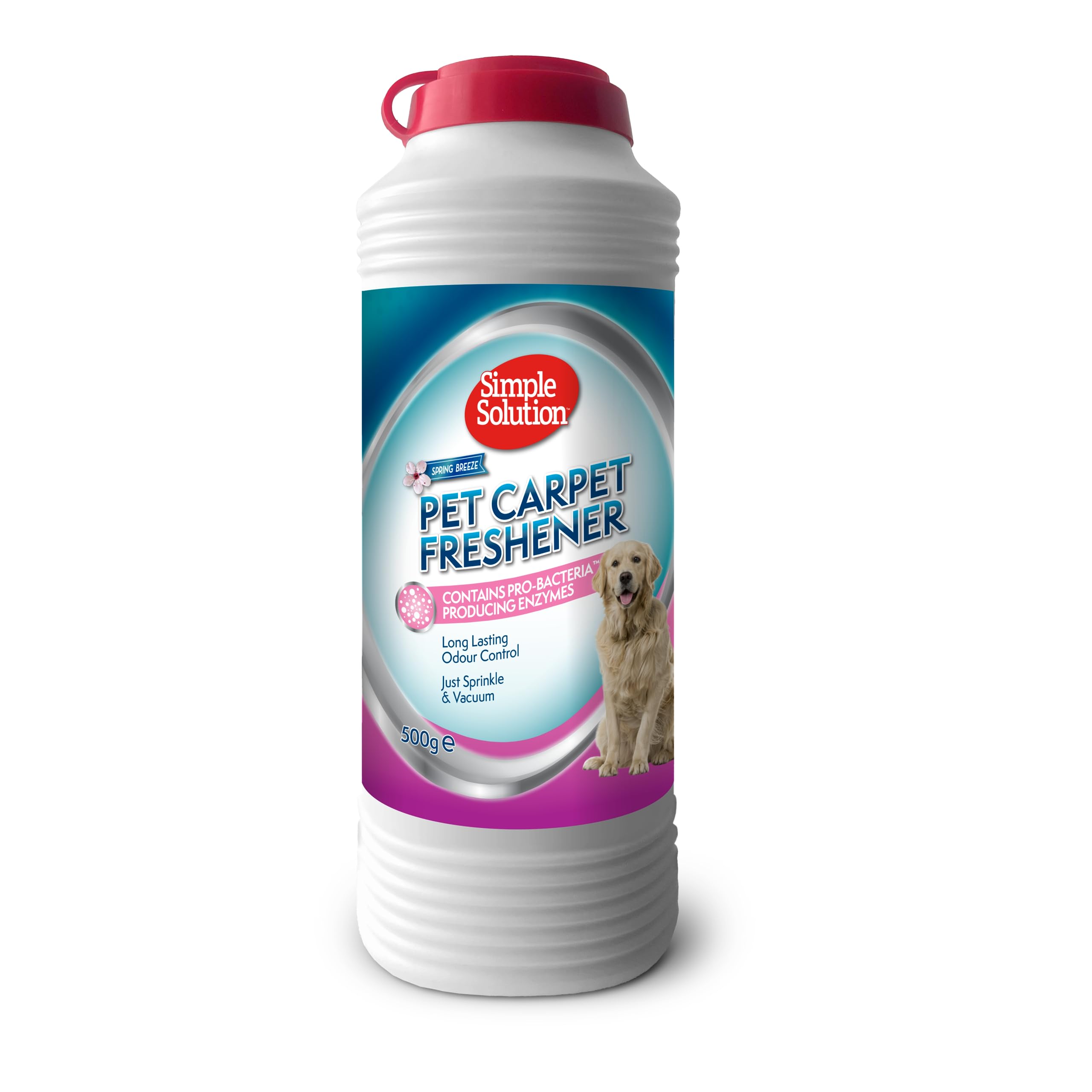 Simple Solution Pet Carpet Freshener with Enzymatic Cleaning Granules - 500g