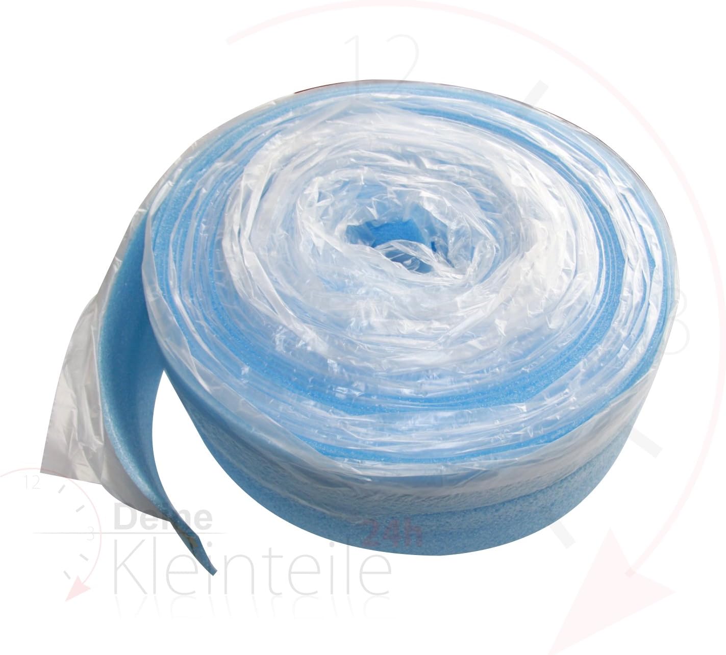 25 M Edge Insulation Strips with Flap Floor Underfloor Heating Edge