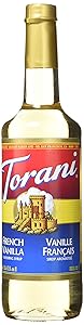 Torani Syrup, French Vanilla, 25 oz