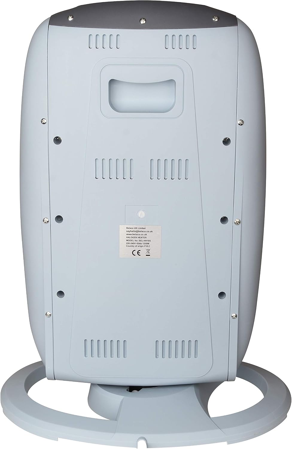 Belaco Electric 3 Bar Halogen Heater 1200W, Portable Room Heater with 3 Heat Settings, 90° Oscillation - Image 5