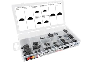 PERFORMANCE TOOL W5341 Wilmar 80 pc. Woodruff Key Assort. Metric Chrome