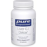 Pure Encapsulations Liver-G.I. Detox - Liver Cleanser & GI Detox* - with Alpha Lipoic Acid & Curcumin Extract - Gluten Free & Non-GMO - 60 Capsules