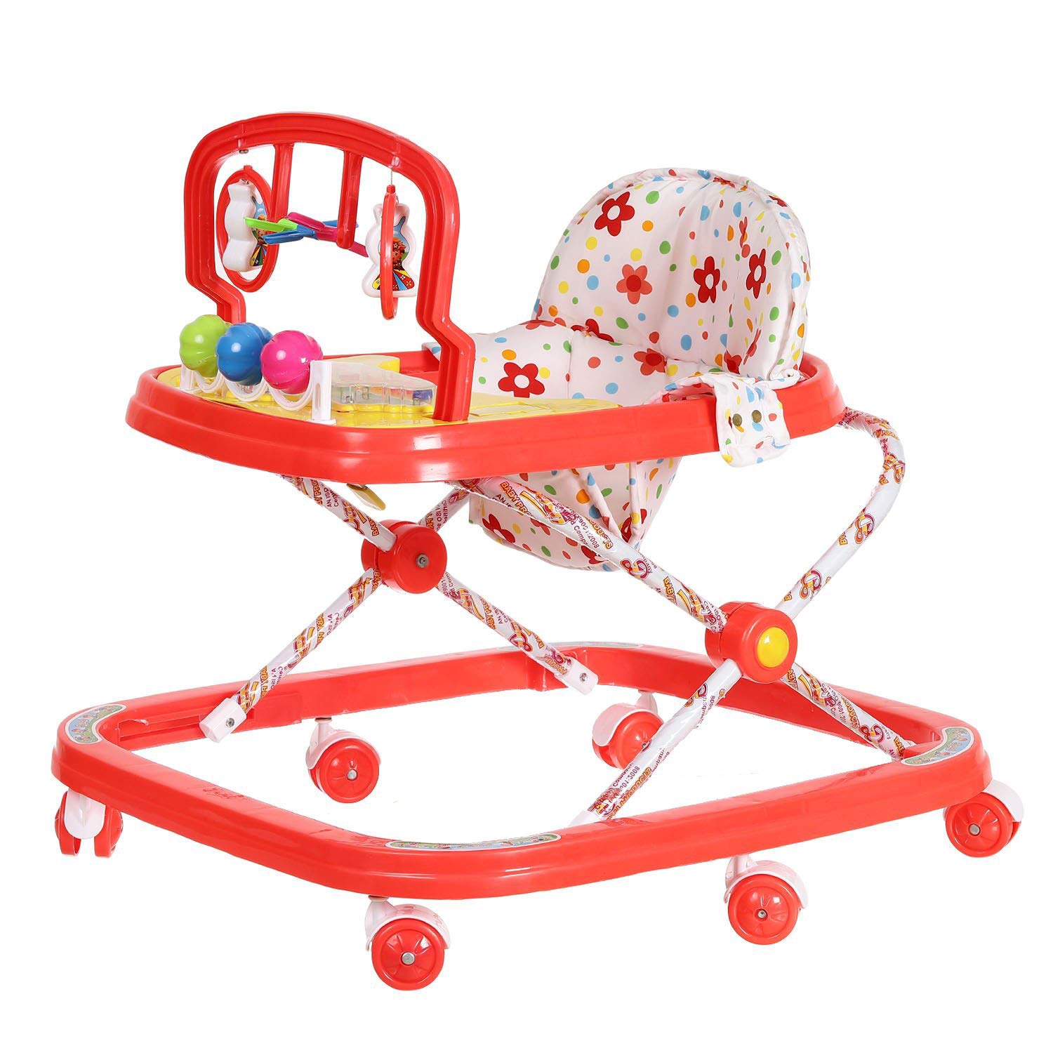 musical baby walker with play tray