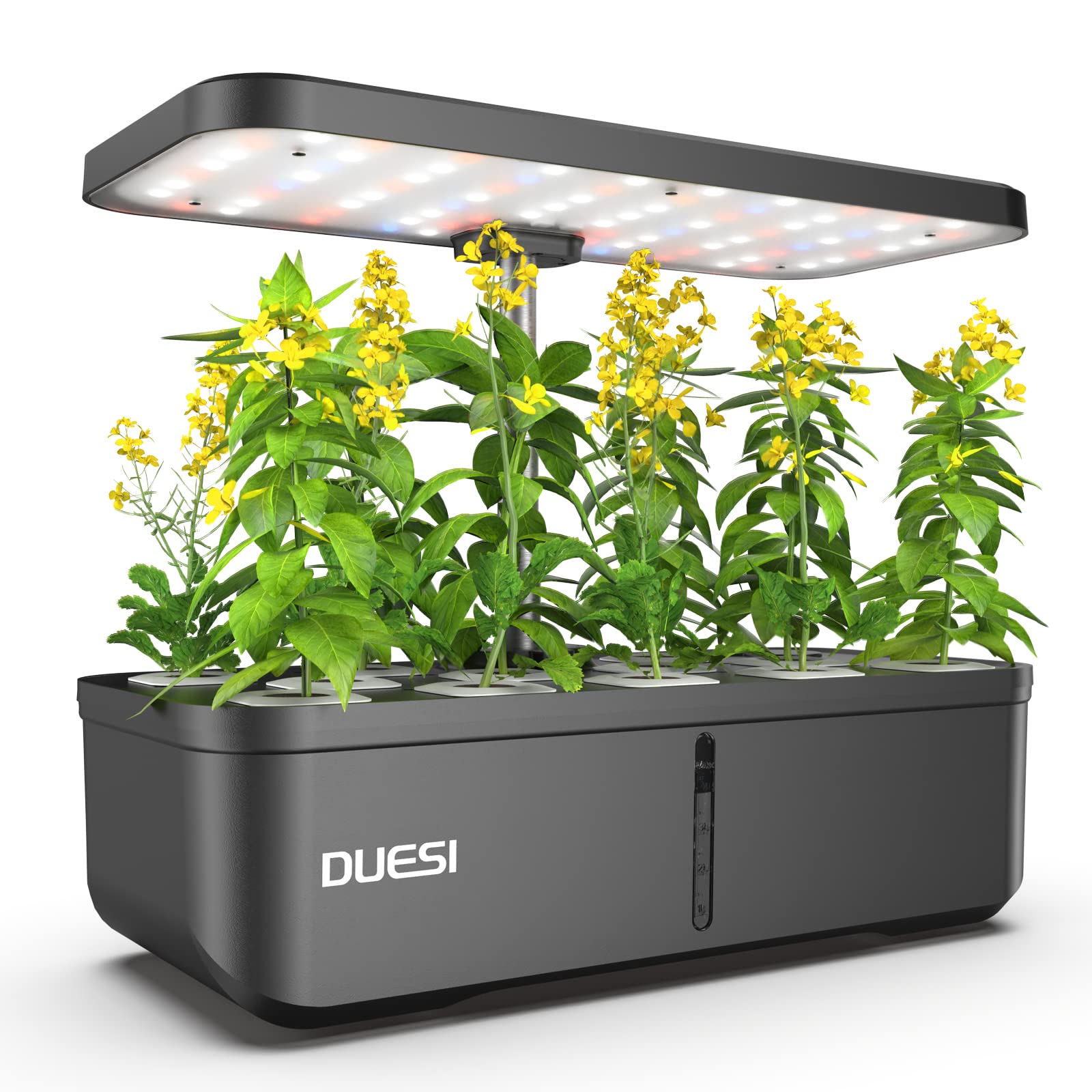 Indoor Garden Hydroponics Growing System, DUESI Upgrade 12 Pods Gardening Plant Germination Herb
