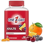 One A Day Adult Multivitamin Gummies - Daily Gummy For Men And Women With Vitamins A, B6, B12, C, D, E, Biotin and Zinc, Supp