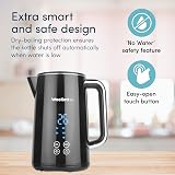 WEEKETT Alexa Smart Kettle 1.7L 3000W Temperature Control BPA Free Black view 6