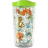 Tervis Dinosaurs - Dino Kids Made in USA Double Walled Insulated Tumbler Travel Cup Keeps Drinks Cold & Hot, 16oz, Classic