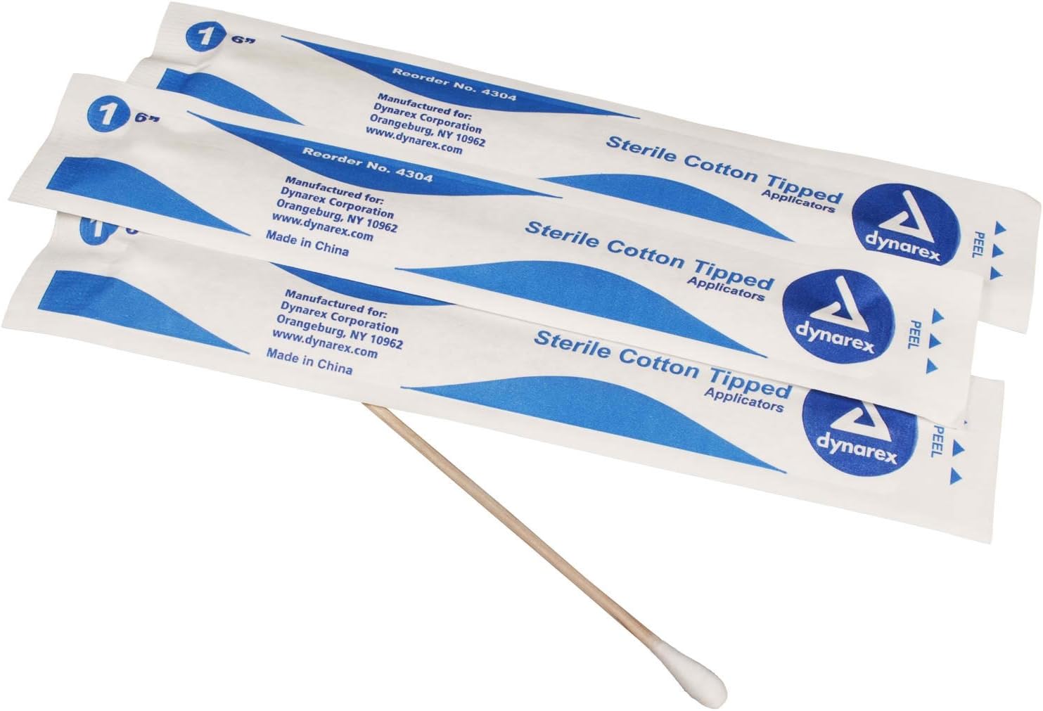 Cotton Tipped Applicators 1's 6" Box/100