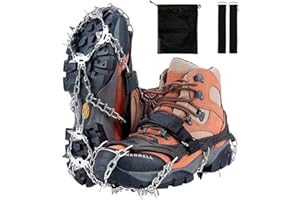 Ice Climbing Crampons Hiking Traction Spikes