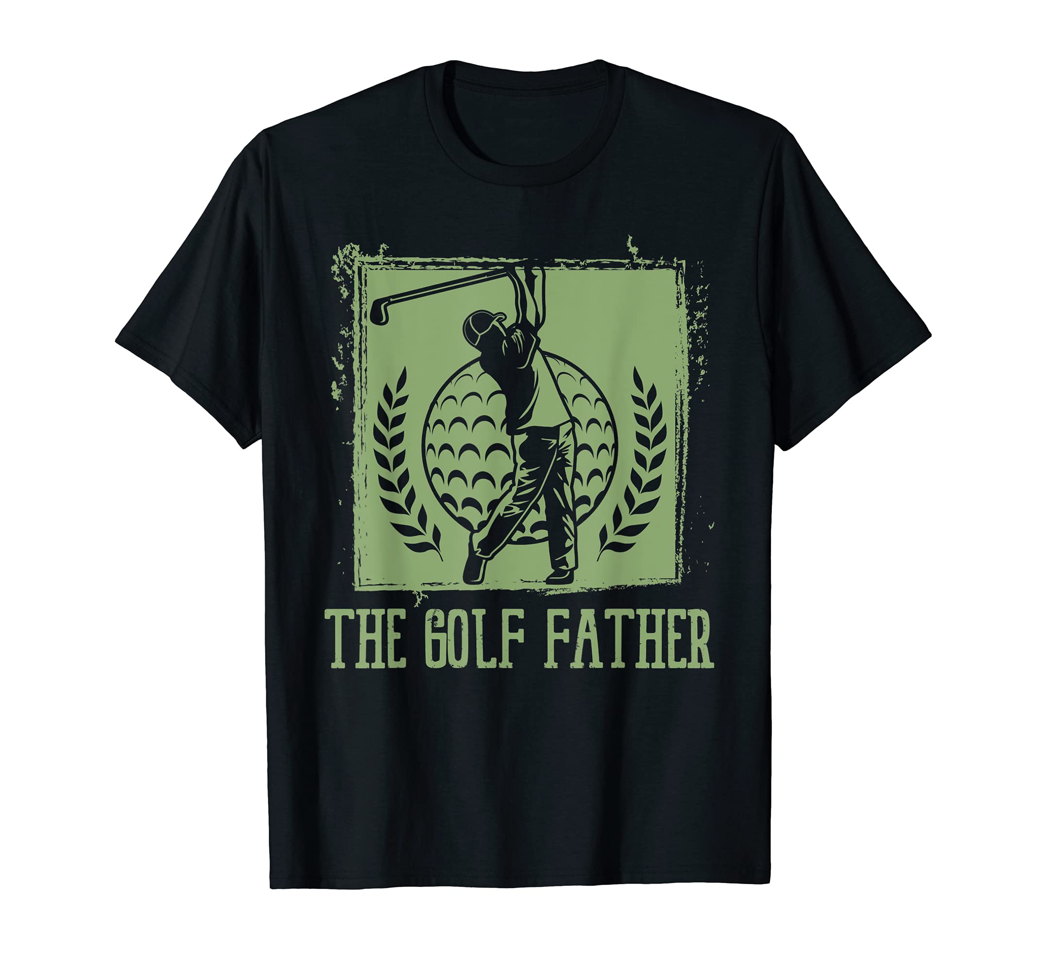 The Golf Father Ball Swing Golfing Course Sports Golf Golfer T-Shirt