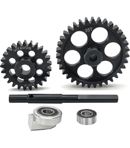 Amazon.com: VITAVON CNC 45# HD 1.5Mod 20/35T Pinion/Spur Gear