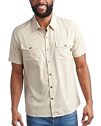 Spyder Mens Short Sleeve Button Down Shirts
