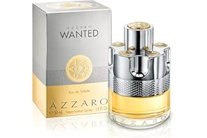 Azzaro Wanted Eau de Toilette - Vibrant & Irresistible Mens Cologne - Woody, Citrus & Spicy Fragrance - Fresh Notes of Cardamom, Lemon, Vetiver - Everyday Wear - Luxury Perfumes for Men