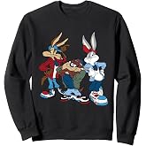 Looney Tunes Wiley, Bugs, Taz Sweatshirt