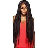 MULTI PACK DEALS! Outre Synthetic Hair Braids X-Pression Kanekalon 3X Pre Stretched Braid 52" (5-PACK, 1B)