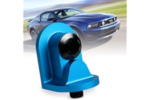 M-6880-B50 90 Degree Billet Oil Filter Adapter Compatible with 1965-1995 Ford Mustang & 1966-1977 Ford Bronco w/ 5.0L 302 V8 