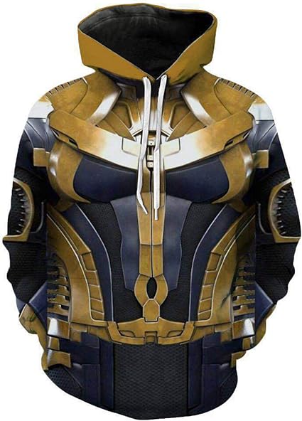 thanos 3d hoodie