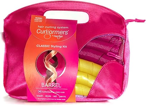 Curlformers Hair Curlers Barrel Curls Styling Kit 24 No Heat Hair