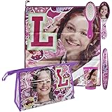 Soy Luna Soy Set Neceser higiene Comedor Escuela, Color Lila, 23 cm (Artesanía