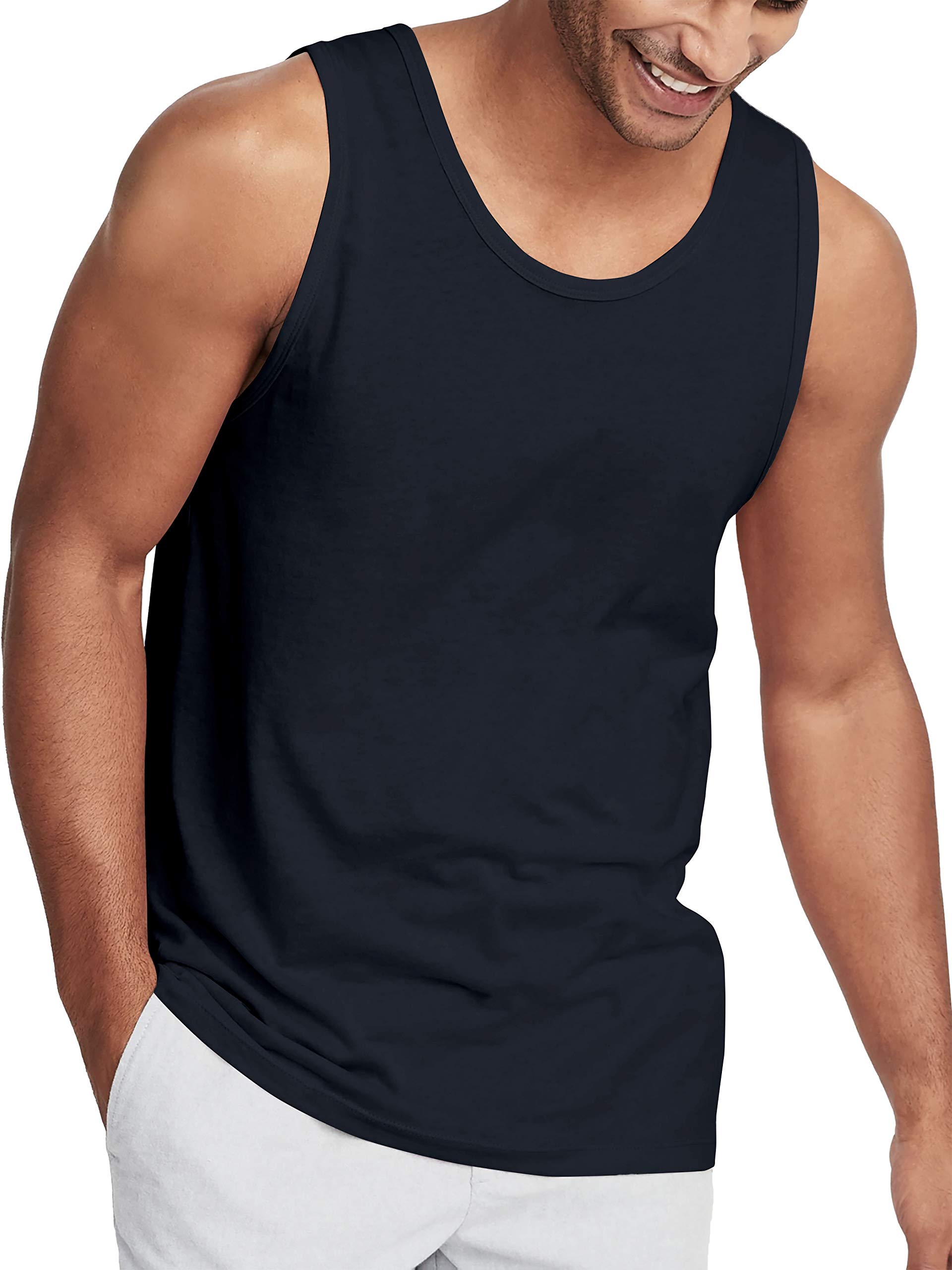 Hat and Beyond Mens Tank Top Soft Performance
