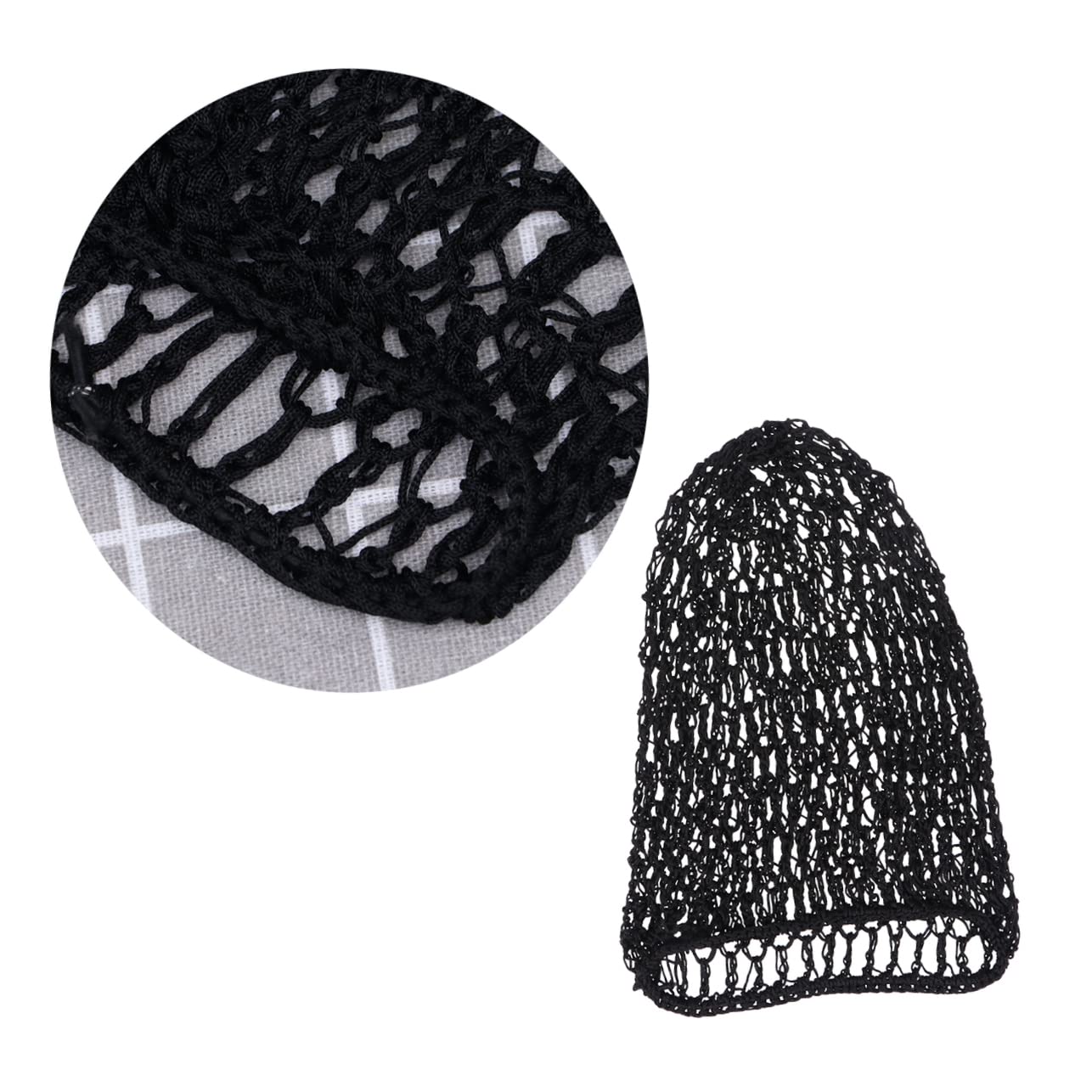 FRCOLOR Teen Girl Hair Accessories Snoods for Women Vintage Hair Snood Wide Band Crocheted Slouchy Hat for Women Rayon Head Bands Covers for Sleep Crochet Twine