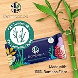 Bambooco Large Biodegradable Shower Wipes Pack of 40 20x30cm Biodegradable view 4