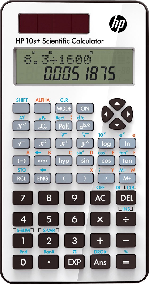 HP-10SPLUS/B1S Scientific Calculator, NW276AA/B1S