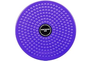 Nutteri Twisting Waist Disc,Exercise Twist Board Fitness Slim Machine Rotating Board for Body Shaping Aerobic Exercise Legs Waist Foot Ankle Training