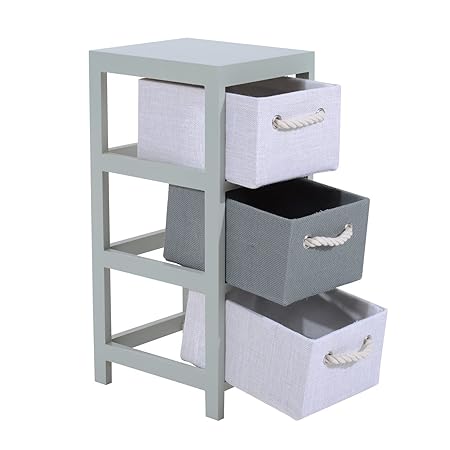 Homcom Storage Unit Cupboard Shelf Cabinet Chest Of Drawer Home