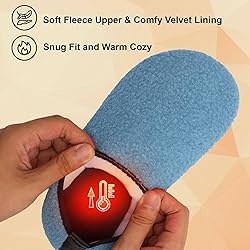 QFH Cozy Bedroom Slippers - Unisex Adult Winter