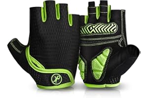 MOREOK Cycling Gloves Bike Gloves for Men/Women-[5MM Gel] Biking Gloves Half Finger Gloves Bicycle Gloves-for Cycling/Fitness/Motorcycle/Gym/Outdoor Sports