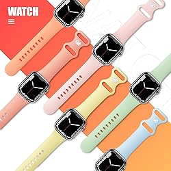 THWALK 6 Pack Bands Compatible with Apple Watch