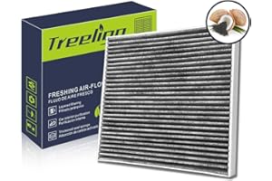 Treeligo CF11809 Cabin Air Filter, Replacement for Chevy Silverado 1500 2014-2018 Silverado 2500 HD 2015-2019 Silverado 3500 HD 2015-2019, w/Upgraded Coconut Shell Activated Charcoal