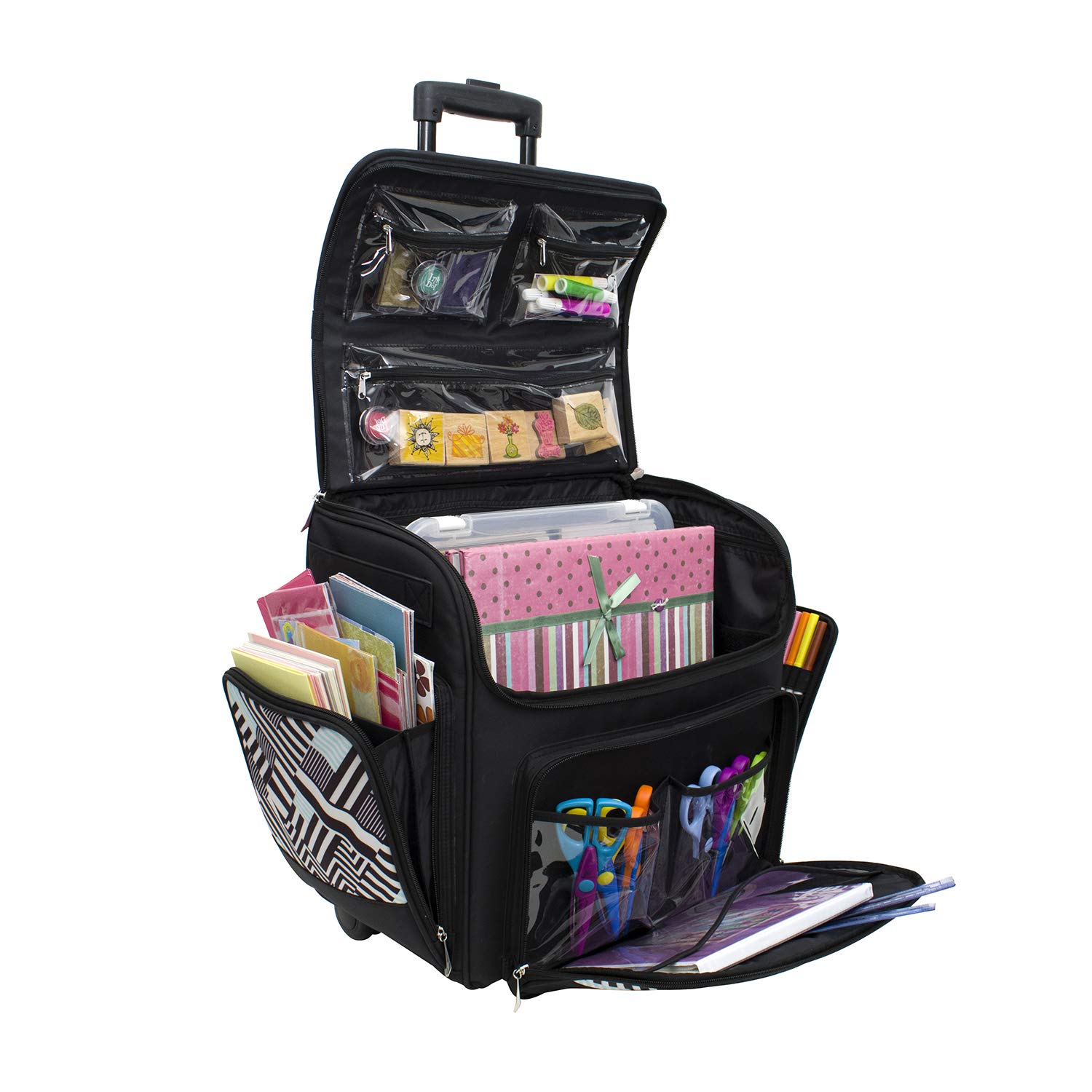 rolling organizer tote